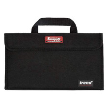 Snappy SNAPTH2 Heavy Duty Fabric Tool Holder with Elasticated Loops to Hold 60 Trend Snappy Accessories not Supplied Silver
