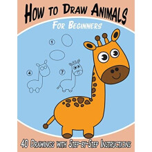 How to Draw Animals for Beginners 40 Drawings with StepByStep Instructions