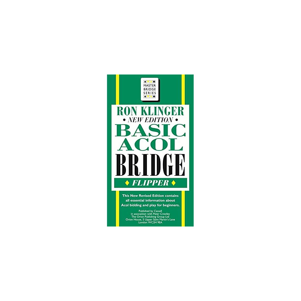 Peter Crawley Basic Acol Bridge Flipper Master Bridge