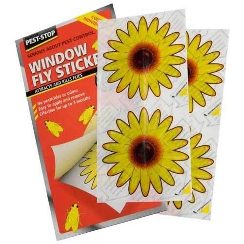 PestStop PSWFS Window Fly Stickers  4 Pack 1