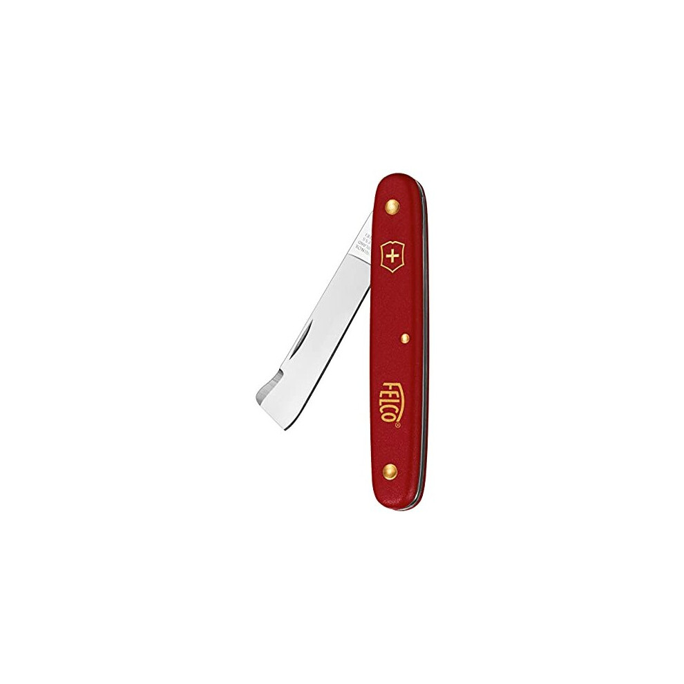 39020 Budding Knife Nylon Handle Red 57 mm23 inch