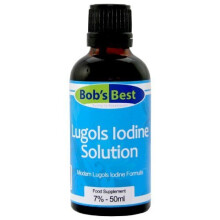 Lugol's Iodine Solution - 7% - 50ml - Mineral Supplement & Antiseptic