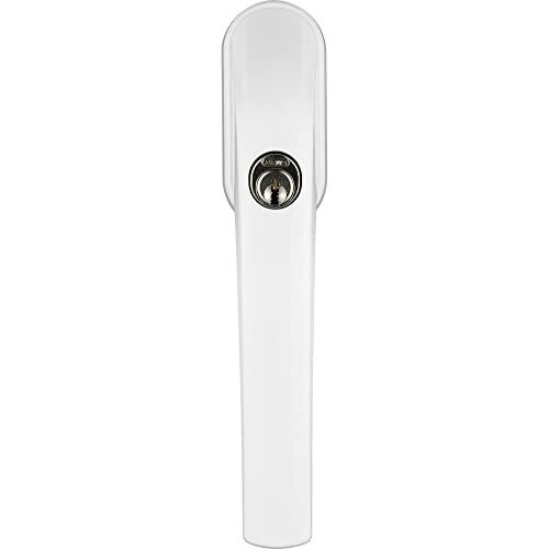 Abus 485183 FG300 W SB Lockable Window Handle White