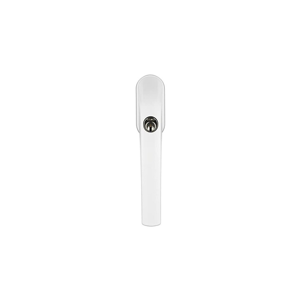 485183 FG300 W SB Lockable Window Handle White