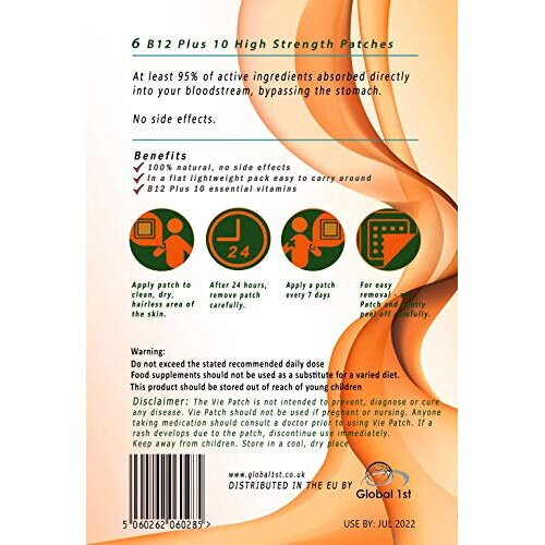 Vitamin B12 Patches 6 Patches 1
