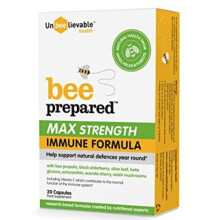 Health Bee Prepared Max Strength Immune System Formula Created by Nutritional Experts Contains Bee Propolis Elderberry and More Immunity Support