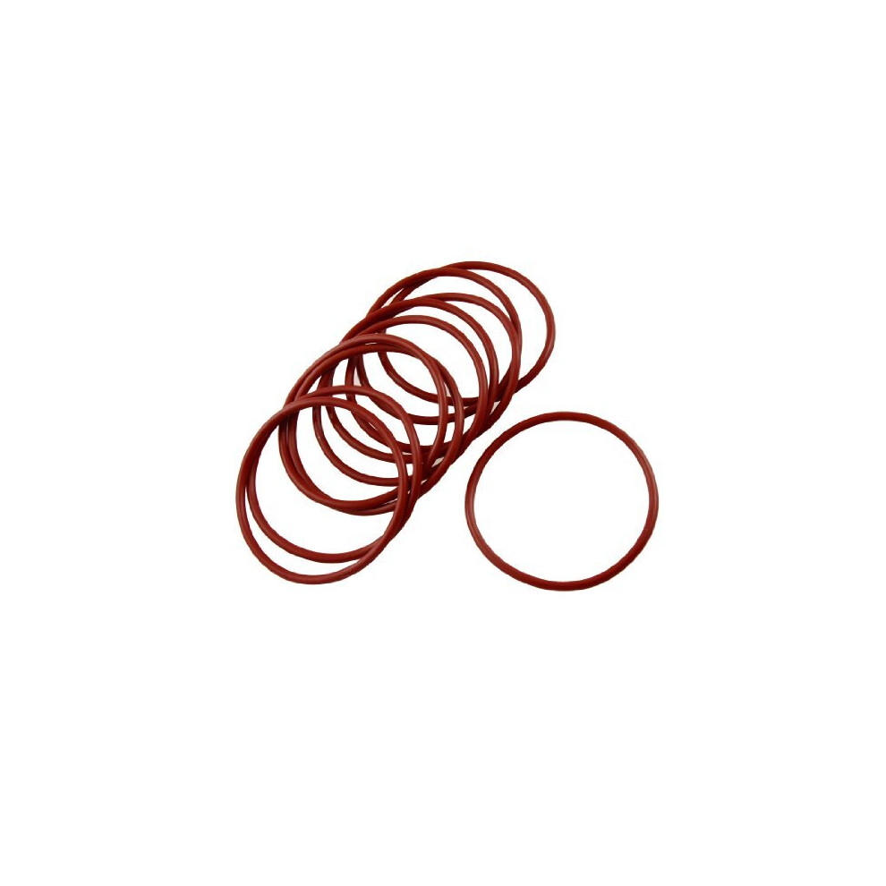 Silicone Oring 60Mm Od 54Mm Id 3Mm Width Vmq Seal Rings Gasket Red Pack Of 10 608641832983