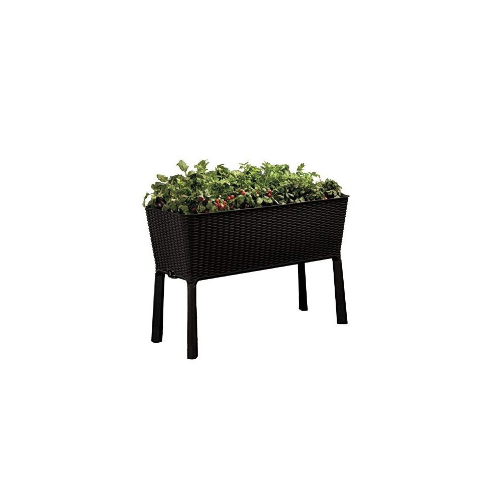 Easy Growing Garden Raised Garden Bed Elevated Vegetable Planter  Anthracite