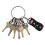 Nite Ize BigRing Steel 4 Blk4 SS SBiners 3