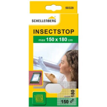 50328 Fly Screen Insect Mosquito Protection for skylights White or Dark Gray 150 x 180 cm 150x180cm