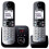 Panasonic KXTG6822EB Twin DECT Cordless Telephone Set with Answer Machine 1