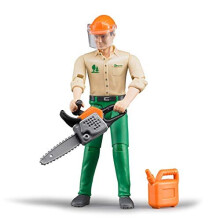 Forestry Worker with Accessories