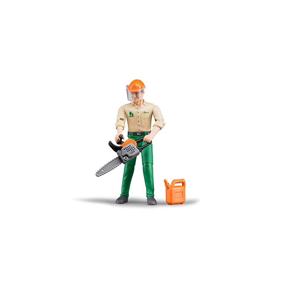 Forestry Worker with Accessories