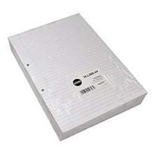 Stationery A4 Exercise Paper 500 Sheets Loose Leaf Paper 8mm Lined Paper with Margin PrePunched Educational Standard