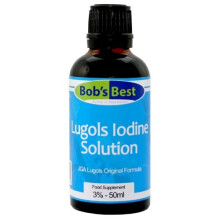 Lugol's Iodine Solution - 3% - 50ml - Mineral Supplement & Antiseptic