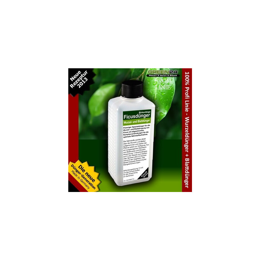 Green24 Ficus Food Liquid Fertilizer Hightech Npk Root Soil Foliar Plant Food