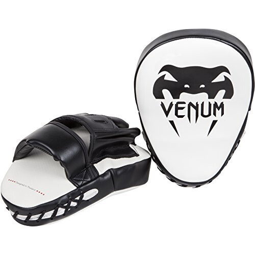 Unisex Venum Light Focus Mitts Black Black One Size UK