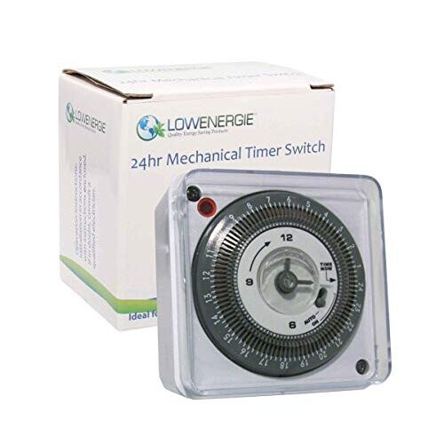 16A Duty Mechanical Time Switch Light Segmental Timer hydroponics Grow Lighting 2