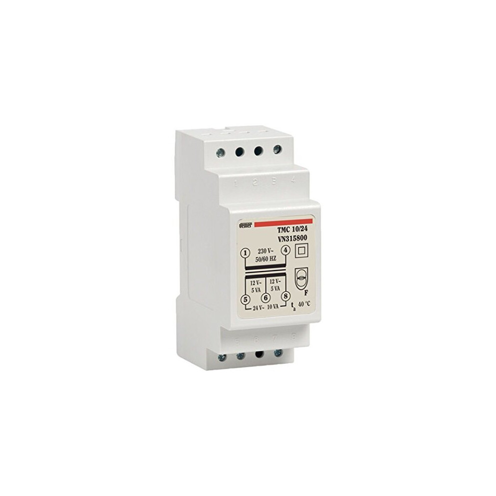 Vn315800 Model Tmc 1024 Dinrail Mounting Safety Transformer For Continuous Service 230V1224v Color Grey 8007951158004
