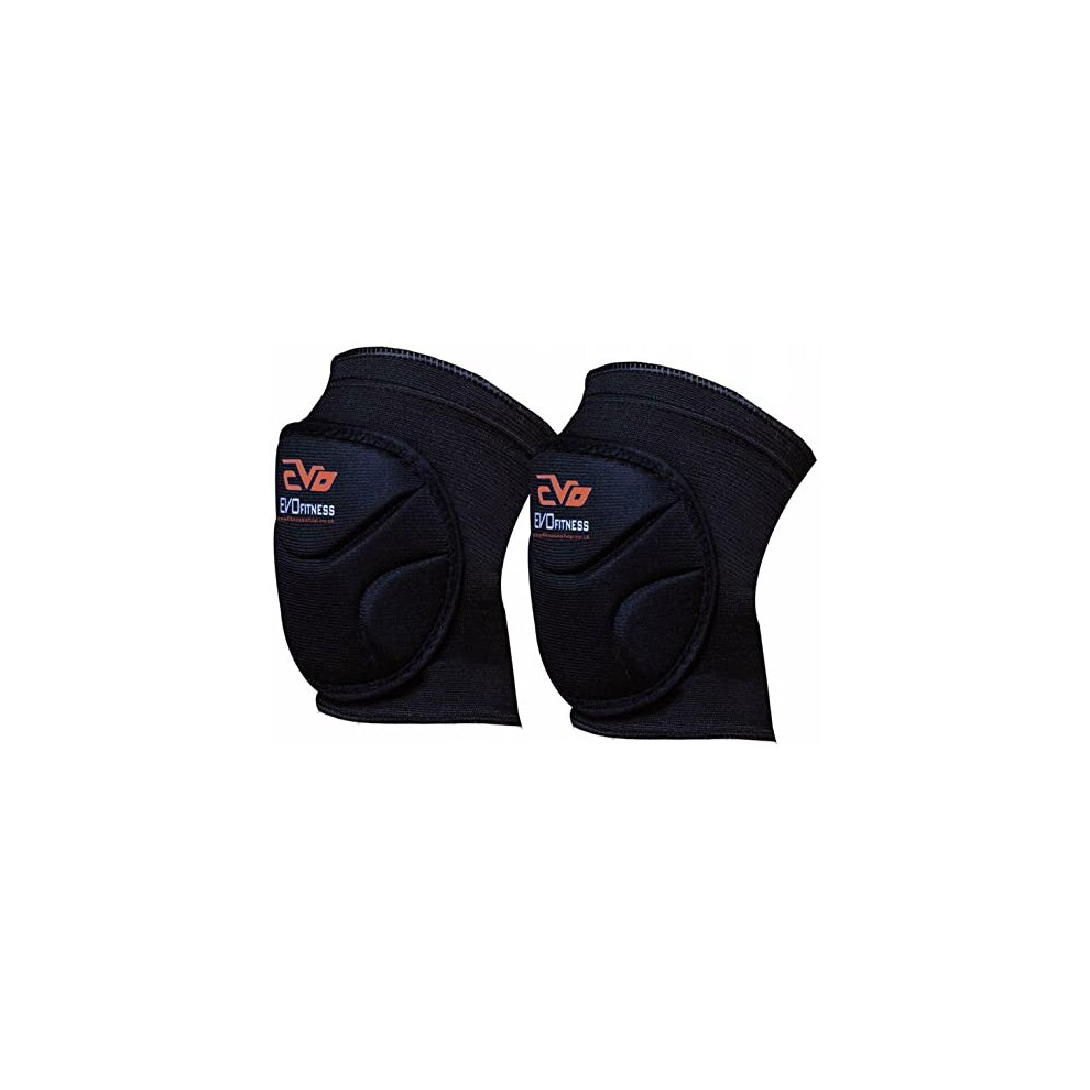 Knee Pads Brace Support Elasticated Work Knee Protector Guards Cycling Skating Mma Volleyball Martial Arts Kick Boxing Muay Thai Wrestling Protection 5060313107280