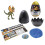 Jurassic World CAPTIVZ DOMINION SLIME EGG STRETCHY BIOSYN LAB SLIME WITH POP N LOCK DINO TOY AND BATTLE TOKEN SURPRISE EGGS 5