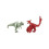 Jurassic World CAPTIVZ DOMINION SLIME EGG STRETCHY BIOSYN LAB SLIME WITH POP N LOCK DINO TOY AND BATTLE TOKEN SURPRISE EGGS 3