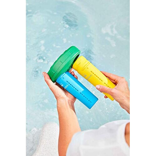 New 3 Pack SPA FROG Swimming Pool Floating System Bromine Replacement Cartridge by KingTech 2