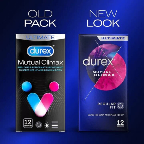 Durex Mutual Climax Condoms Pack of 12 1