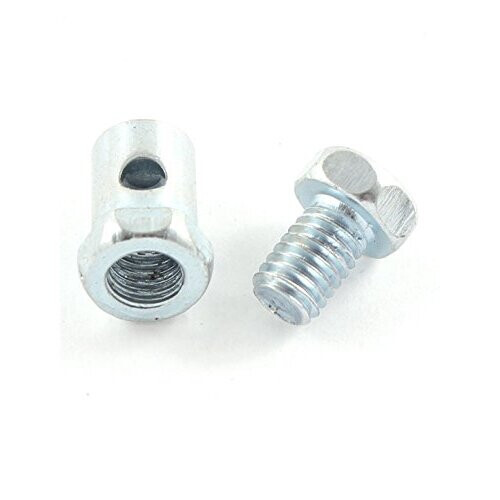 Motorcycle Brake Cable Solderless Nipple 25 Pcs 2