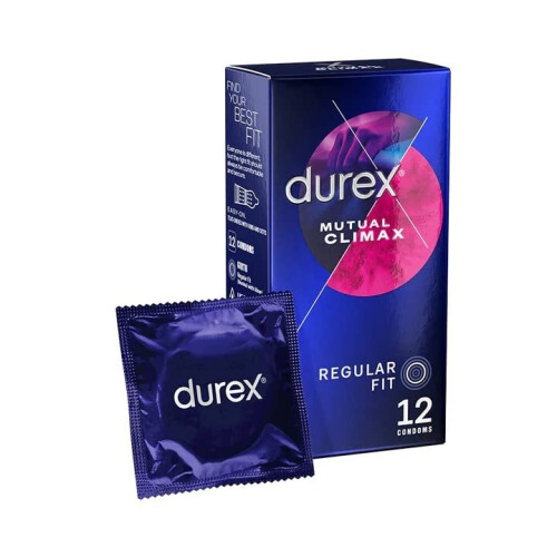 Durex Mutual Climax Condoms Pack of 12 2