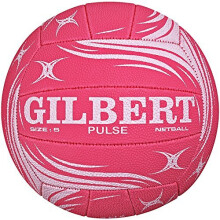 Pulse Netball Size 5 Pink and White
