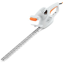 Electric Hedge Trimmer 41cm Blade Length Bush Cutter with 450W Power Protective Cover Safety Trigger 6m Power Cable