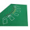 GREEN BLACKJACK BLACK JACK CASINO FELT BAIZE LAYOUT  PLAYING CARDS 1