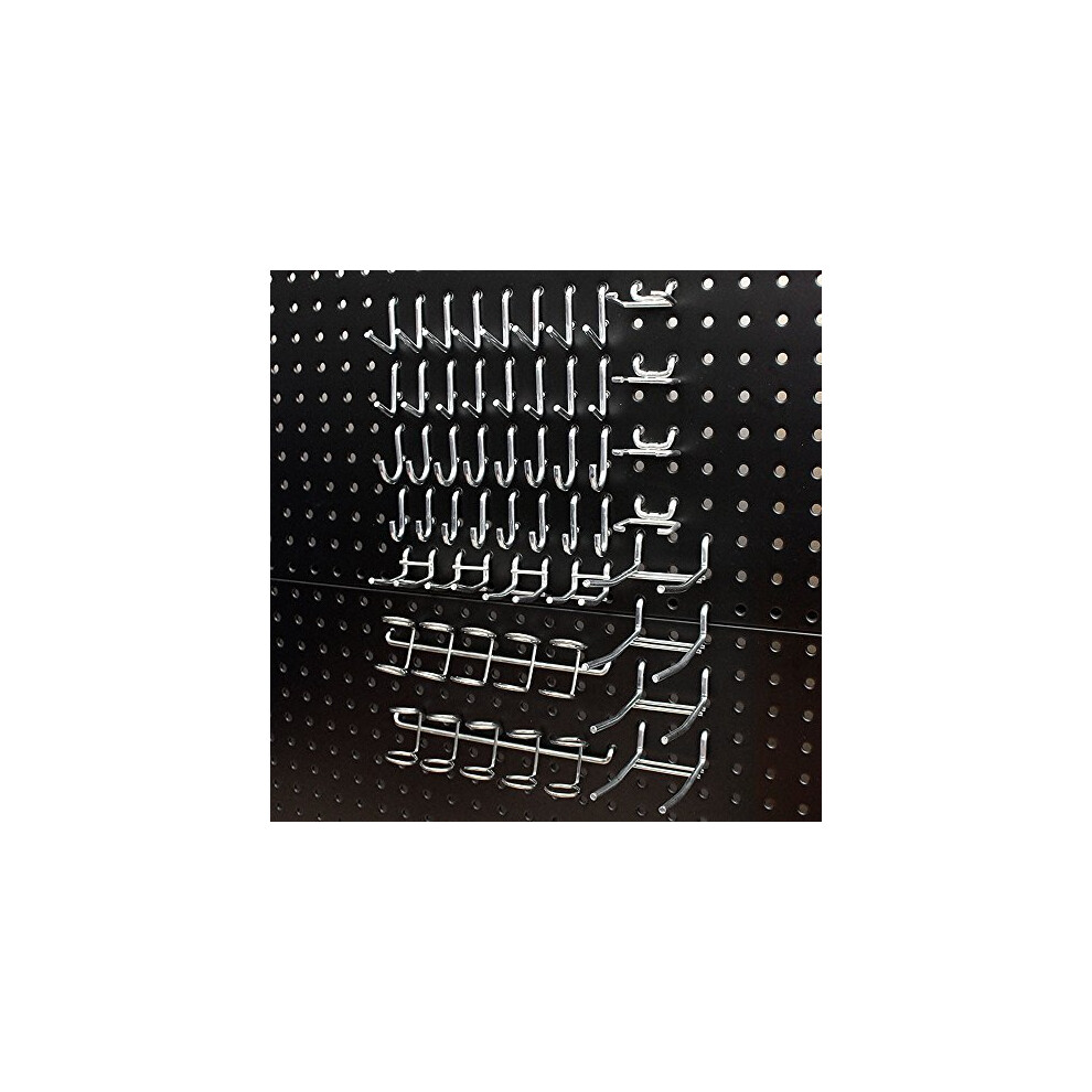 46 Piece Peg Kit To Go With Seville Classics Ultra HD Peg Boards
