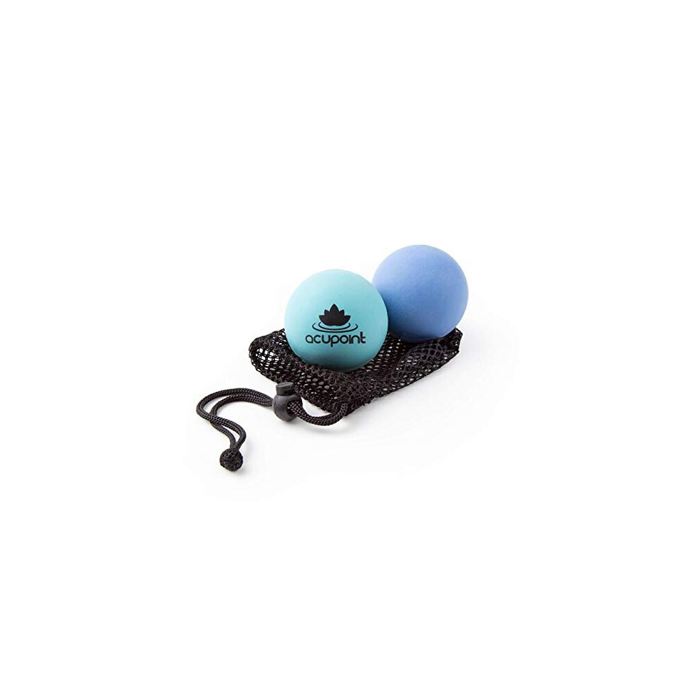 Physical Therapy Massage Balls Ideal for Yoga Deep Tissue Massage Trigger Point Therapy and Self Myofascial Release Physical Therapy Equipment