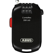 Abus Kabelschloss, Comb flex 2501/65 Fahrradzubehör, Schwarz