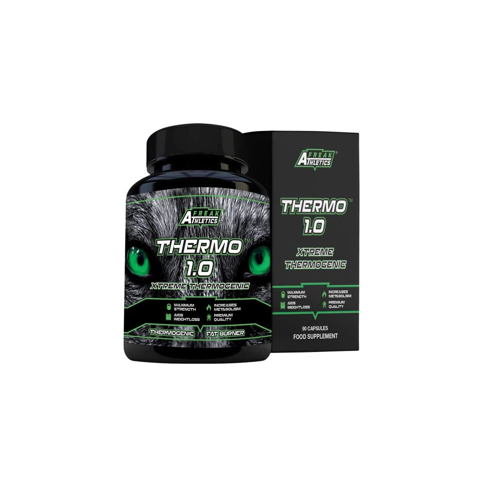 Freak Athletics Thermo 10 Xtreme Fat Burner Premium Grade Fat Burners Suitable For Both Men Women Made In The Uk