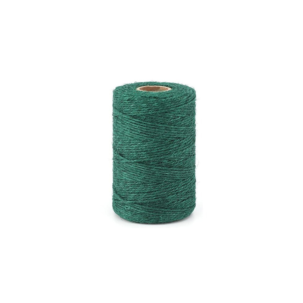 200 M Garden Twine Green Jute String Rope For Gardening Floristry And Bundling 710382886825