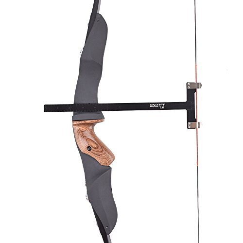 Bow Square Archery Ruler T Shape Compound Bow Recurve Bows Longbow Measuring Tool BLACK 2