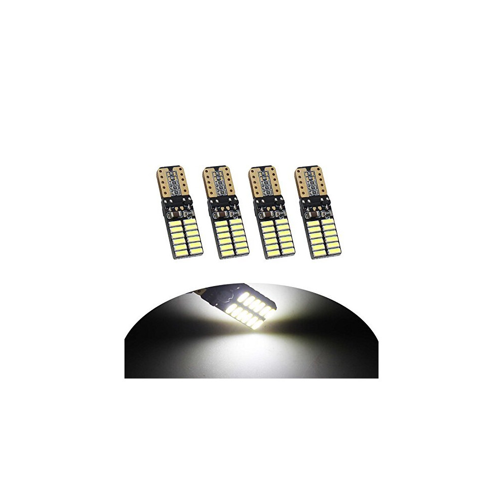 W5W T10 168 194 501 Wedge LED Bulbs Super Bright White For Car Interior Exterior Dome Map Door Courtesy License Plate Light Bulb