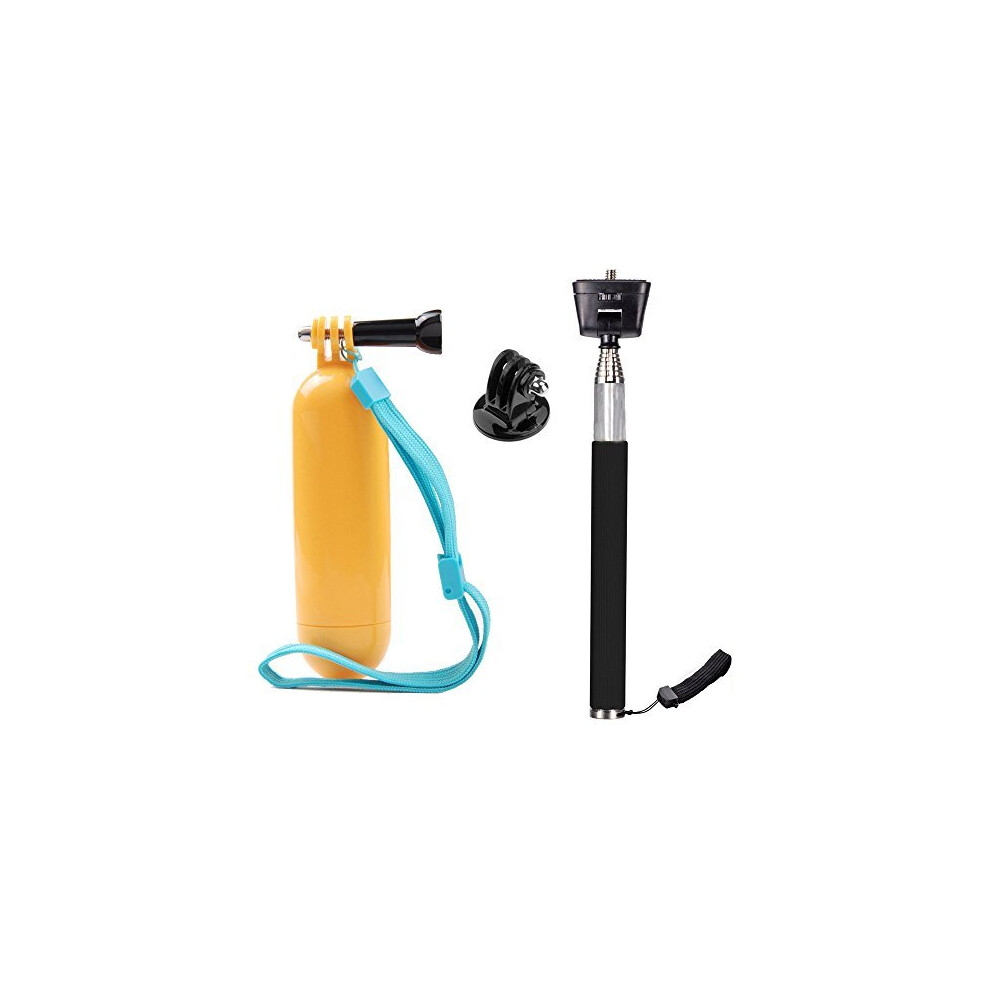 Action Camera Selfie Stick Floating Handle Grip Compatible with Gopro Hero 11 10 9 8 7AKASO EK7000 ProBrave 4Brave 7JadfezyApexcamSurfola Action