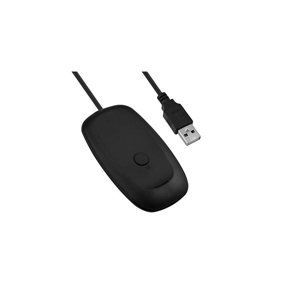 Wireless Usb 20 Gaming Receiver Adapter For Microsoft Xbox 360 Desktop Pc Laptop Gaming Black 781055983660
