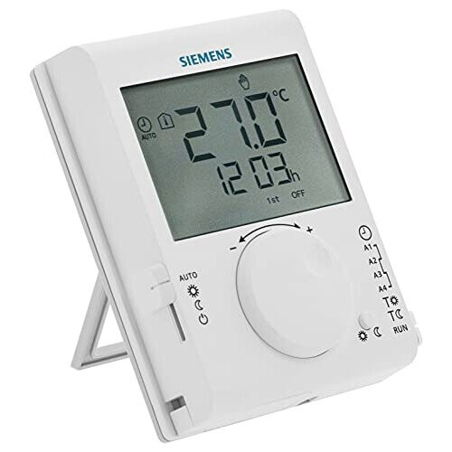 Siemens RDJ100RFSET Room Thermostat Radio Frequency Set with 24Hour time Switch Transmitter and Receiver 2