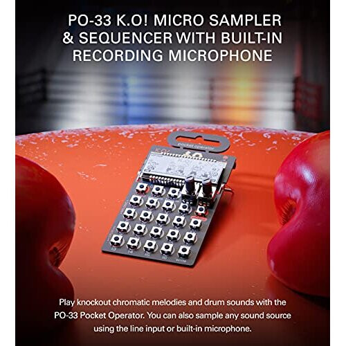 PO33 Pocket Operator KO SamplerSequencer 1