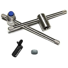 Snooker cue tip compressor tip shaper stainless steel made lasts a life time 1 unit