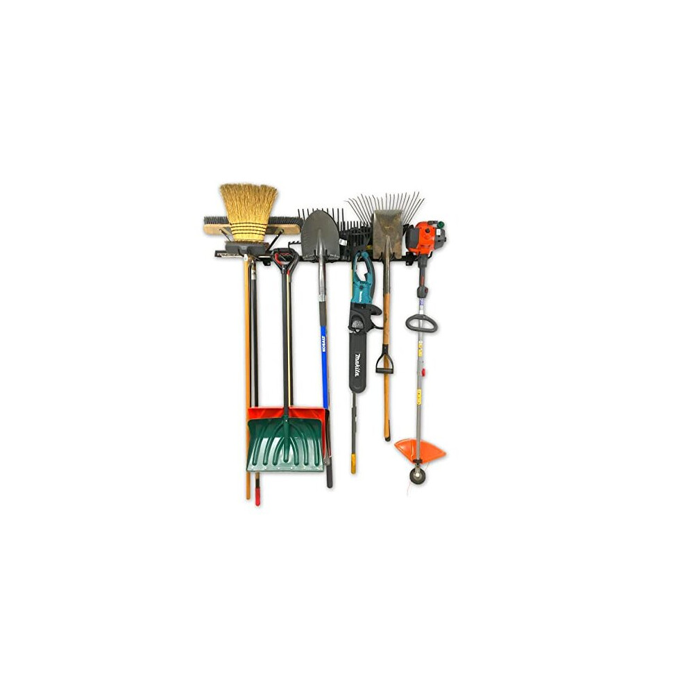Tool Storage Rack Max Wall Mount Tools Home and Garage Storage System Steel Gear Hanger