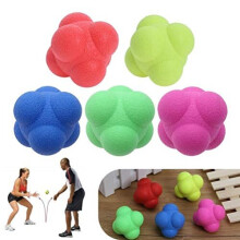 6 Pcs Reaction Bounce Ball Agility Reaction Reflex Ball for Improving Agility Reflexes and Handeye Coordination Skills