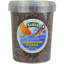 Koi Silkworm Pupae 1 Litre Bucket A Highly Nutritious 100 Natural Protein Rich Treat Food For Koi And Other Pond Fish