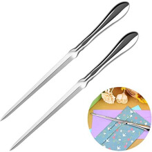2Pcs Letter Opener Envelope Opener Knife Envelope Open Slitter Letter Opener Knife 9inch Long for School Office Home Use