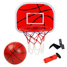 Basketball Hoop Indoor Mini Basketball Hoop for Kids Wall Mounted Shooting Basketball Game with Net Ball and Pump Sport Outdoor Bedroom Toys for Boys